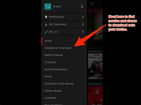 1. Open the Netflix app and find the movie or TV show you want to download, and then tap it to open its details page. If you're downloading a show, also find the episode you want. 2. Tap the ...